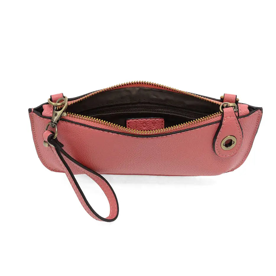 Simply Chic Clutch-Jellyfish Pink