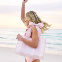 Afternoon Rose Bow Jelly Tote