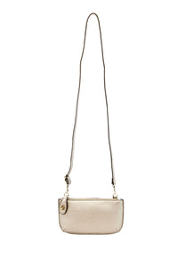 Simply Chic Clutch-Metallic Pearl