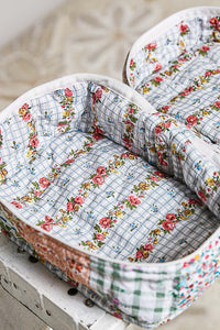 The Traveler Toiletry Bag-Pink/Sage
