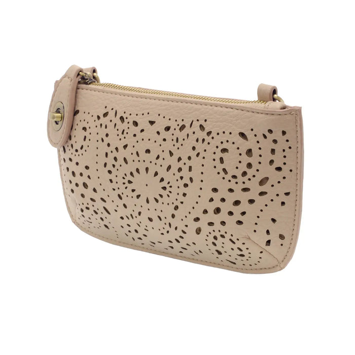 Simply Chic Clutch-Taupe Eyelet