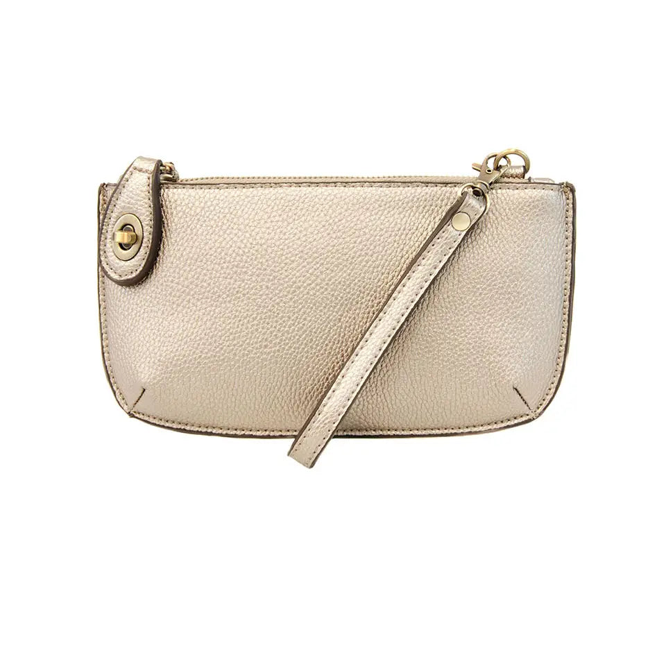 Simply Chic Clutch-Metallic Pearl