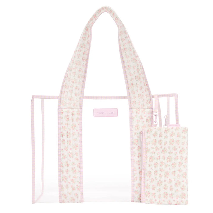 Quilted Ditsy Floral Jelly Tote