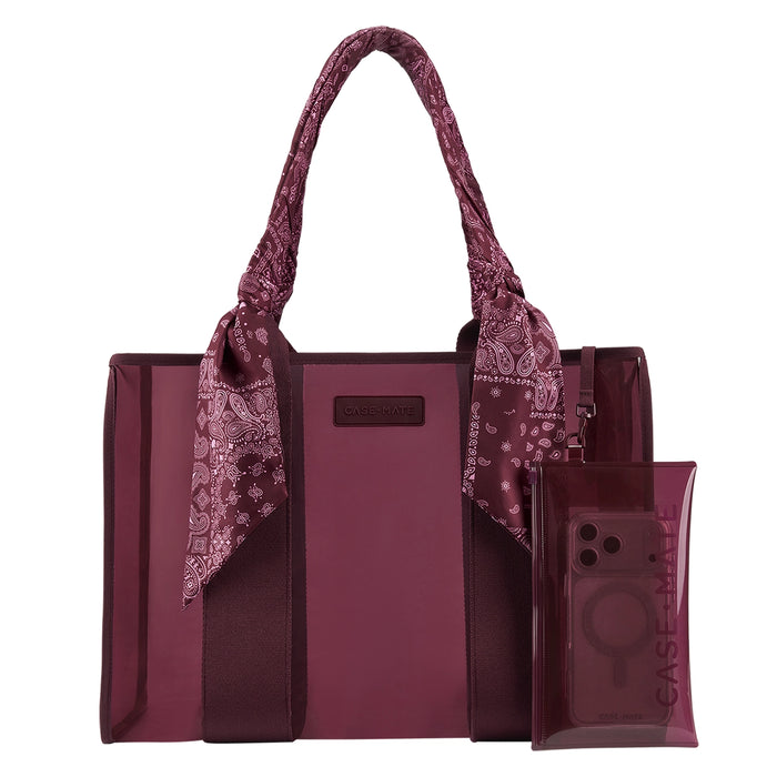 Twilly Jelly Tote-Mulberry