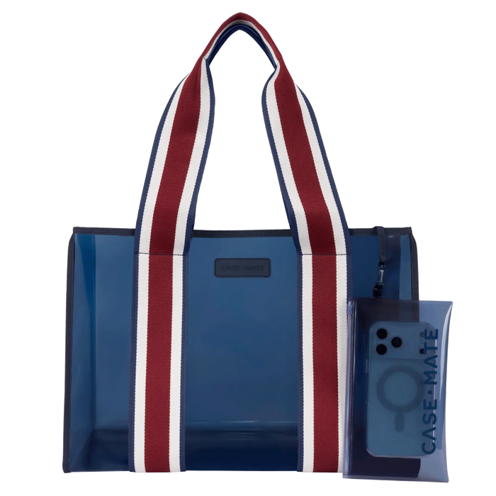 Navy Rugby Jelly Tote