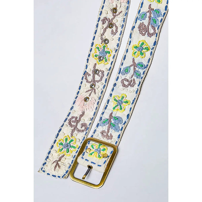 Enchanted Garden Belt-Blush Multi