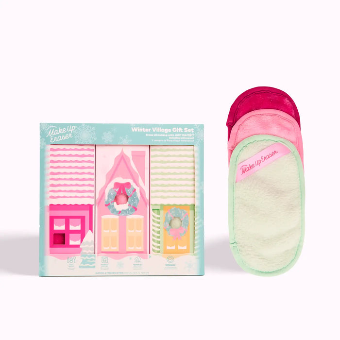 MakeUp Eraser-Winter Village Gift Set