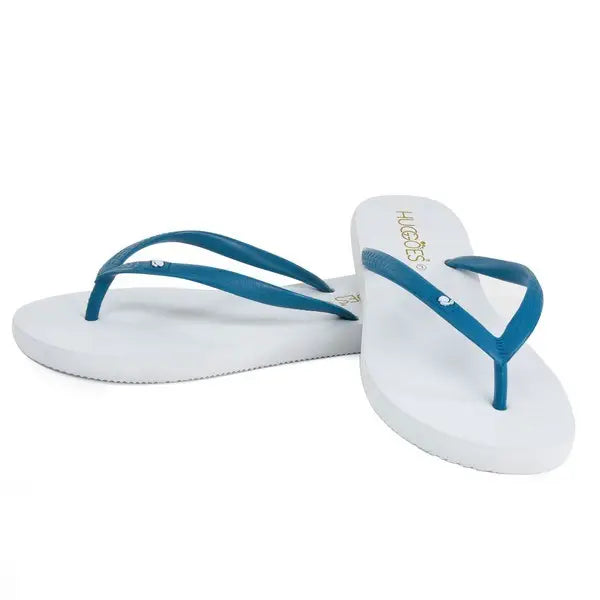 Summer Flips Flops-Teal-Final Sale