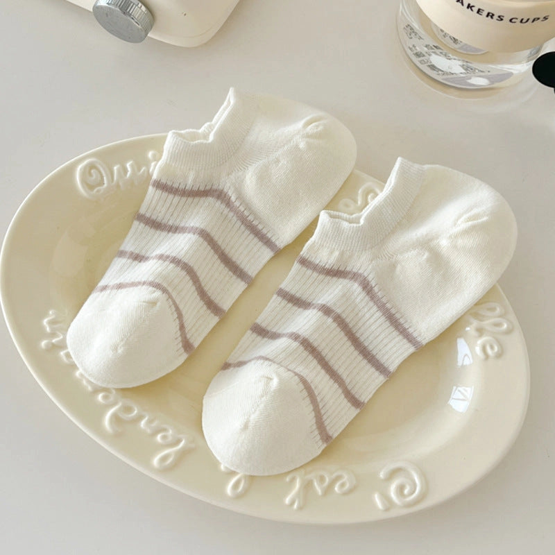 Candy Stripe Ankle Socks