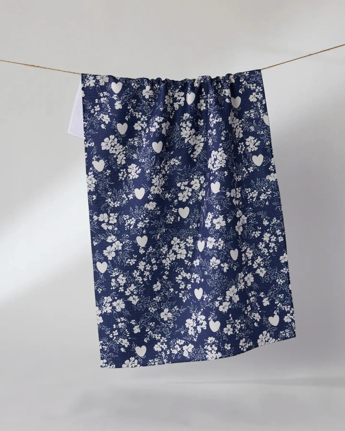 Midnight Posy Tea Towel