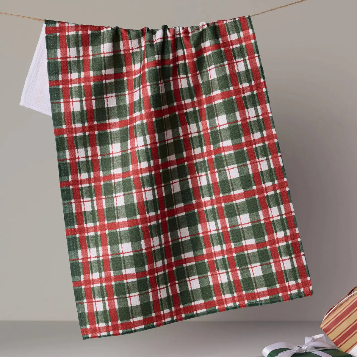 Alpine Plaid Tea Towel