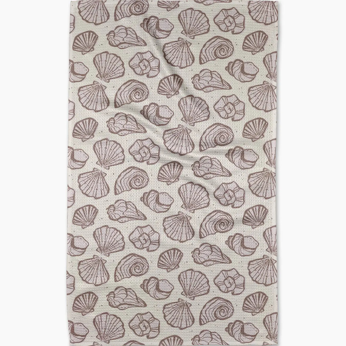 Coastal Seashells Tea Towel