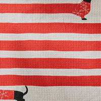 Holiday Stretch Dog Towel