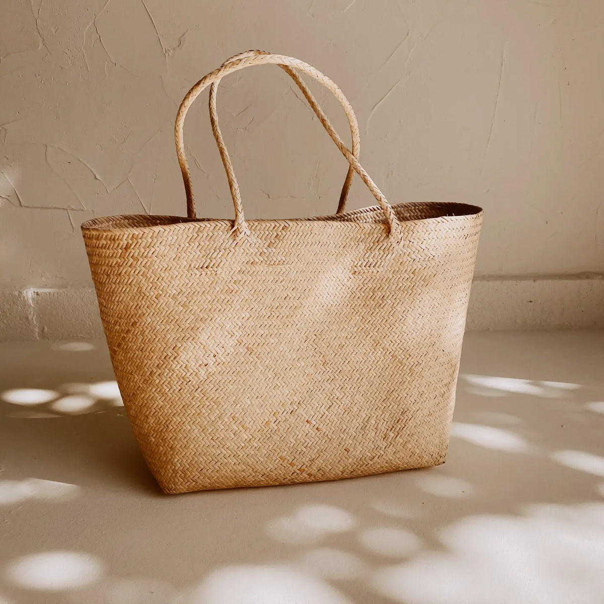 Luxe Day Tote-Natural