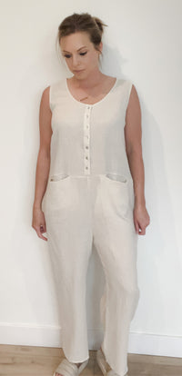 Soy Cotton Jumpsuit-Final Sale
